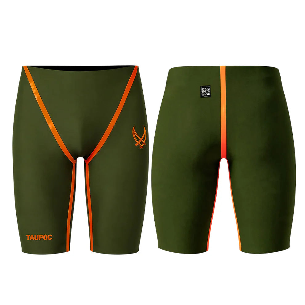 R-SKIN Competition Jammer I Army Green I World Aquatics Approved Tech Suit