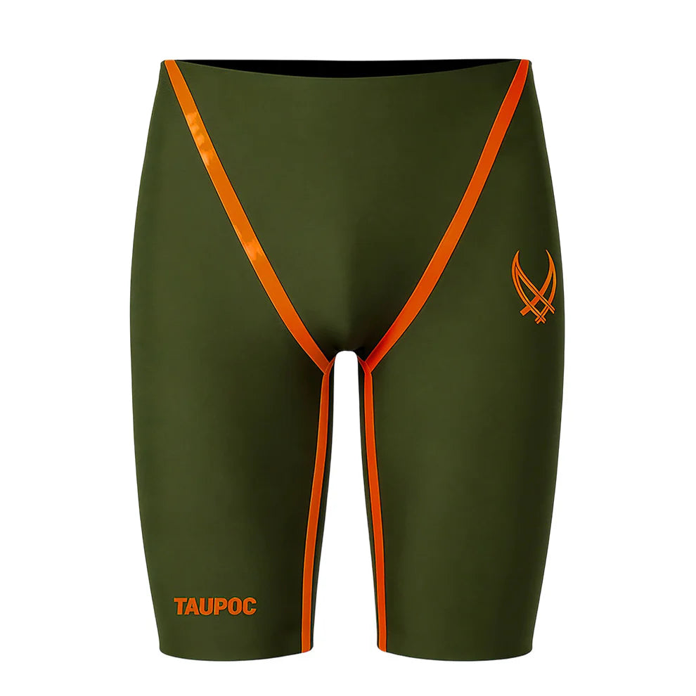 R-SKIN Competition Jammer I Army Green I World Aquatics Approved Tech Suit
