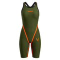 R-SKIN Competition Kneeskin I Army Green  I World Aquatics Approved Tech Suit