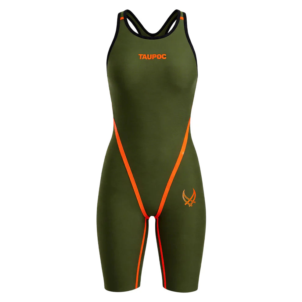 R-SKIN Competition Kneeskin I Army Green  I World Aquatics Approved Tech Suit