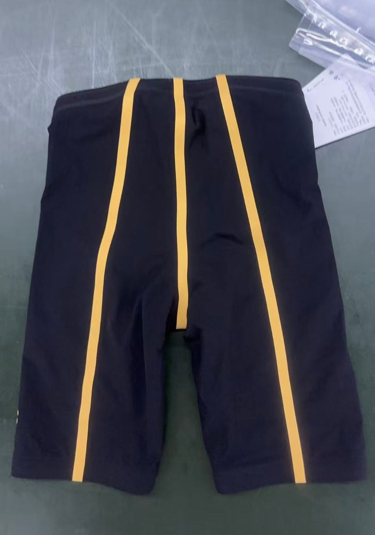 VEL-SKIN Competition Jammer — Black | World Aquatics Approved