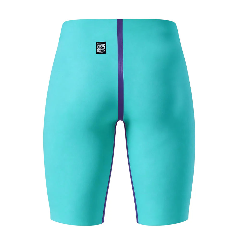 R-SKIN Competition Jammer I Teal I World Aquatics Approved Tech Suit