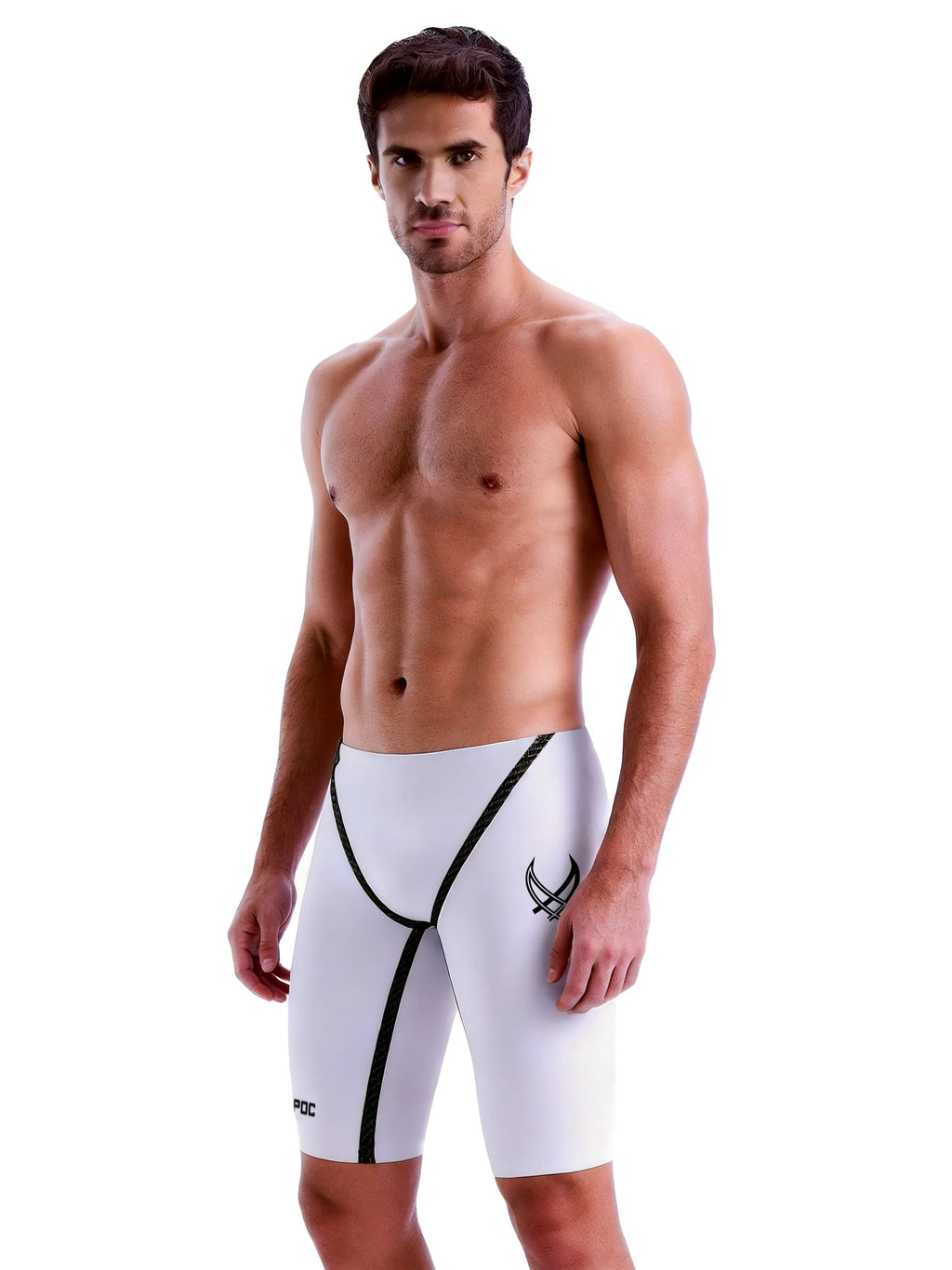 R-SKIN Competition Jammer I White I  World Aquatics Approved Tech Suit